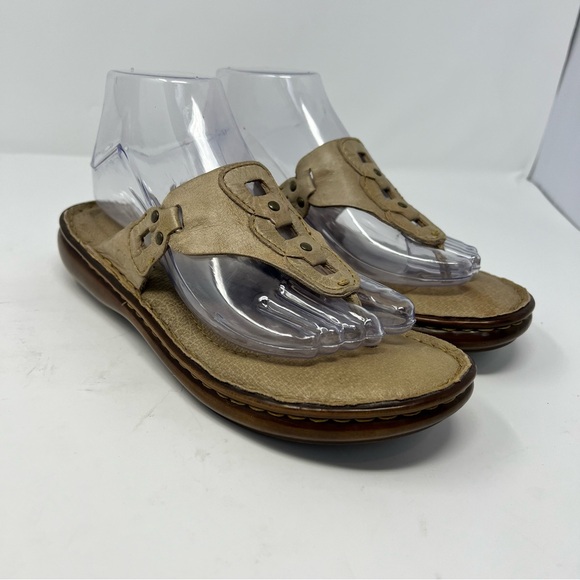 Born Leather Tan Sandal Women’s Size 8 - Picture 13 of 13